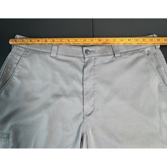 Grand Slam Performance Golf Shorts Mens 40 Gray Flat Front Stretch - Picture 5 of 9